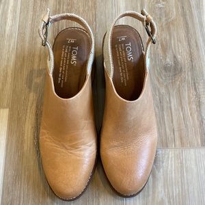 Toms Leila Slingback Sandals size 7